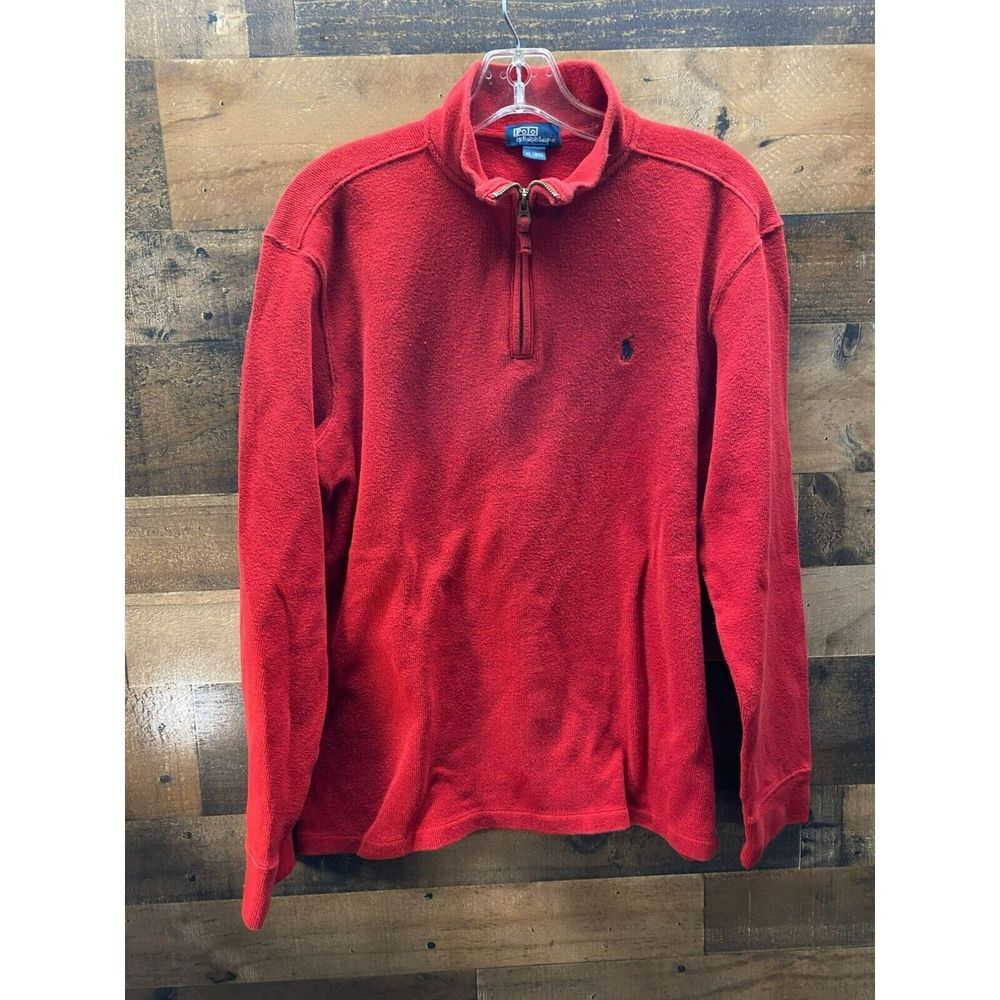 Polo Ralph Lauren Youth 1/4 Zip‎ Sweater Size X-Large (20)
